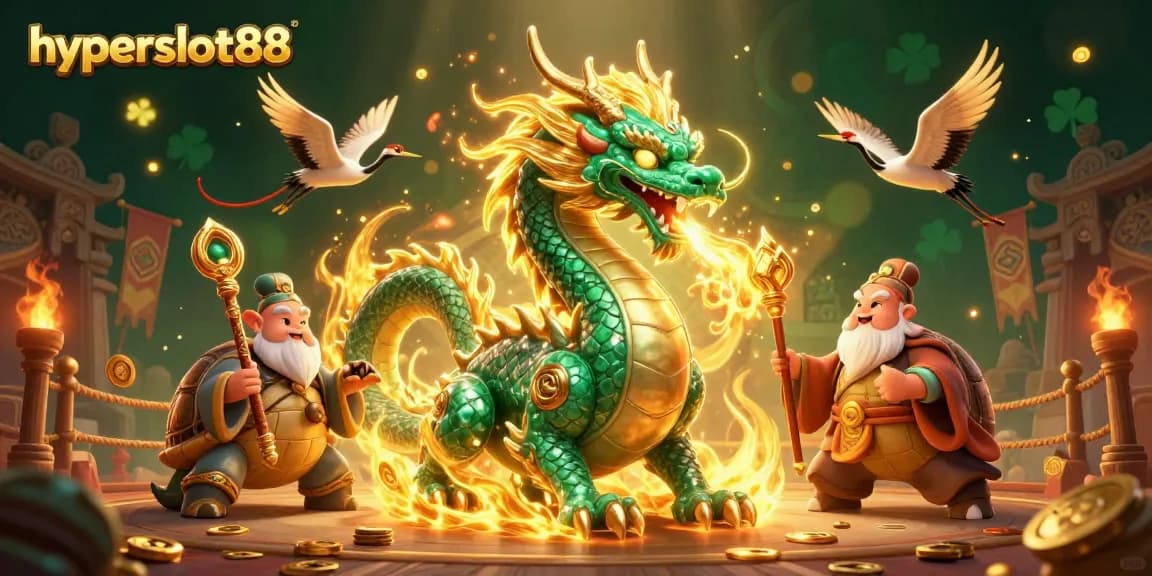 Experience the thrill of gameplay with hyperslot88, featuring enriching elements like dragons and lucky coins.