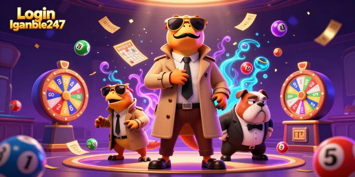 Experience the excitement of winning with Login Igamble247 at this vibrant casino illustration.