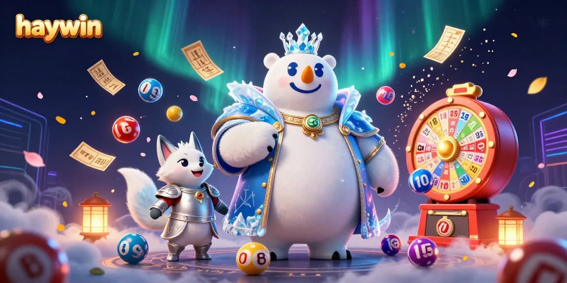 Experience thrilling gameplay at haywin with colorful lottery balls and dynamic gaming elements.