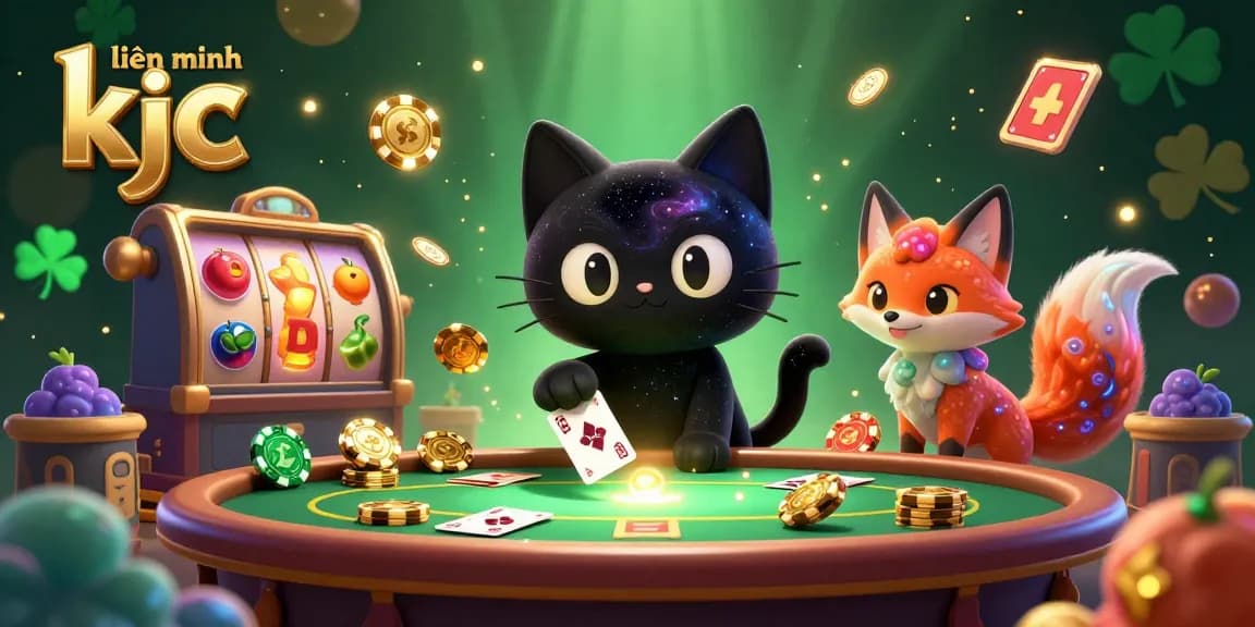 Engage with the cosmic jackpot experience at liên minh kjc with vibrant characters and casino goodness.