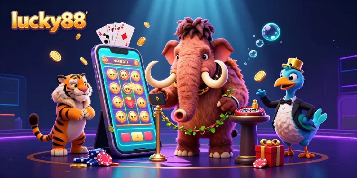 Experience thrilling gaming at lucky88 with a bouncer checking IDs and a VIP guest amidst lively casino elements.