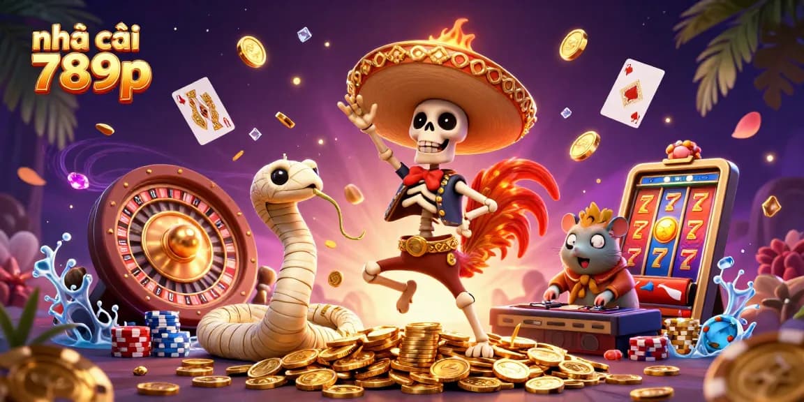Experience thrilling gameplay at nhà cái 789p with dynamic casino action and colorful characters.
