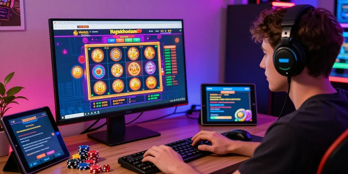 Experience exciting gaming with rajakhodam89 daftar on a vibrant online casino setup