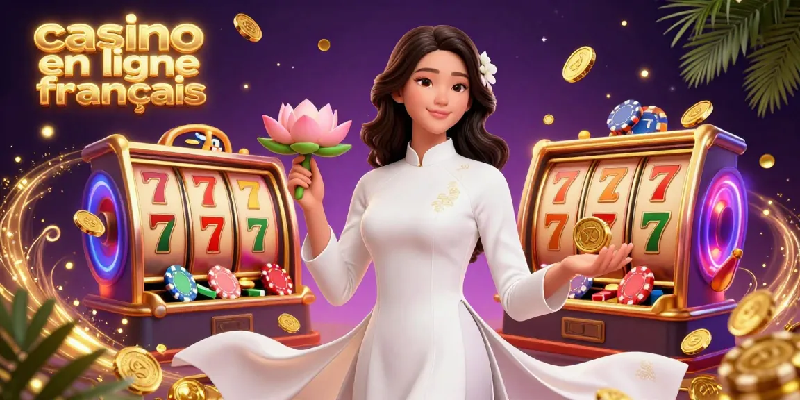 Vivez des jeux palpitants au casino en ligne français avec des machines à sous dynamiques et des scènes de casino vibrantes.