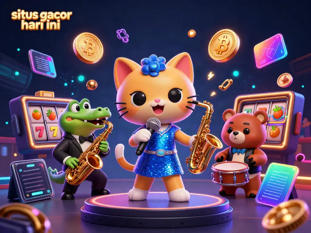 Menangkan jackpot dengan situs gacor hari ini dalam ilustrasi kasino yang hidup dan menyenangkan.