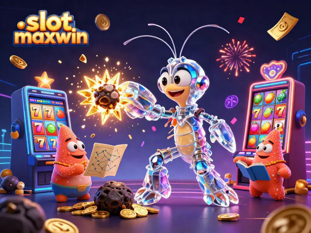 Menangkan hadiah besar dalam slot maxwin dengan keberuntungan kupon emas dan simbol buah yang menghujani koin emas.