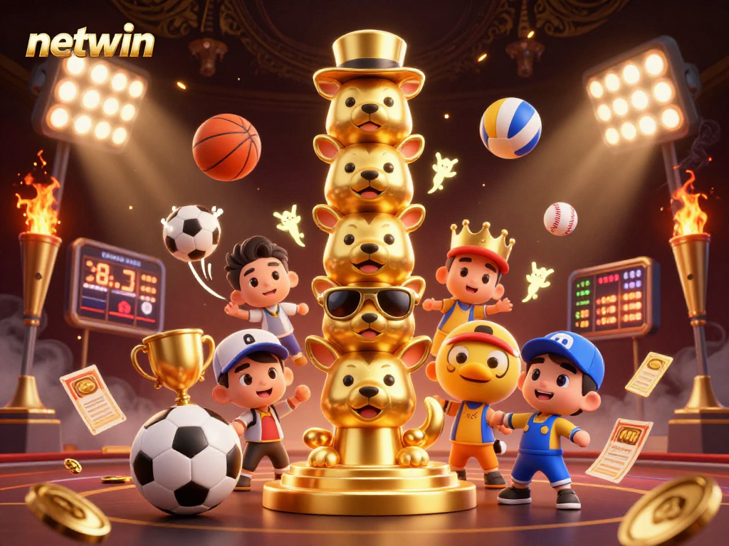 Experience the thrill of gaming at netwin with dynamic sports elements and a vibrant casino atmosphere.