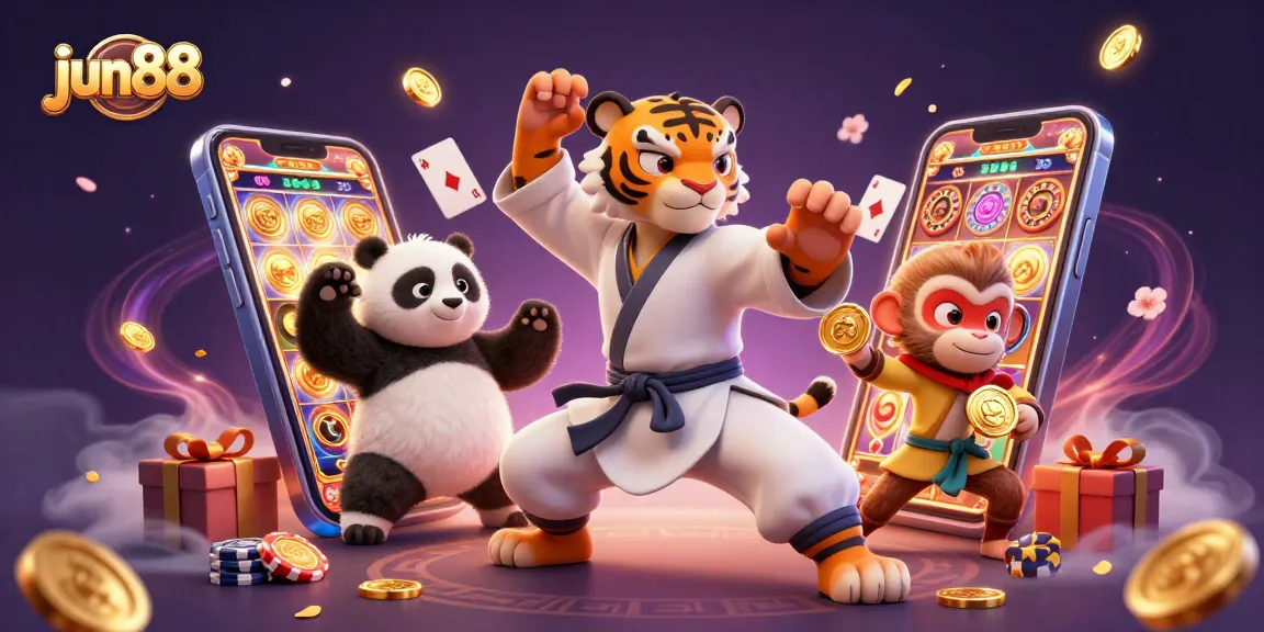 jun88 offers thrilling online gaming experiences with vibrant graphics and exciting gameplay