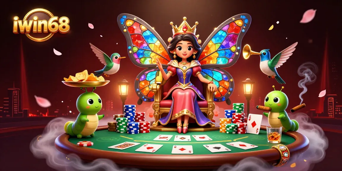 Engage in thrilling games at iwin68 with captivating characters and vibrant casino elements.