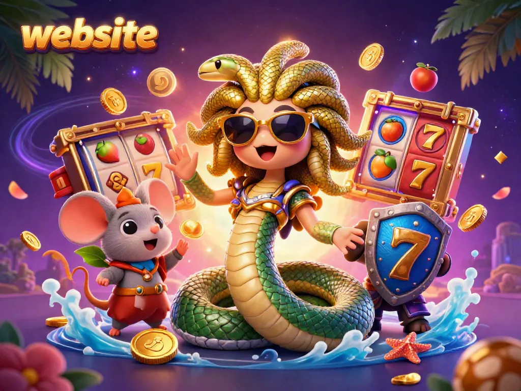 Rasakan keseruan bermain di slot gacor di website dengan Medusa dan karakter menarik lainnya.