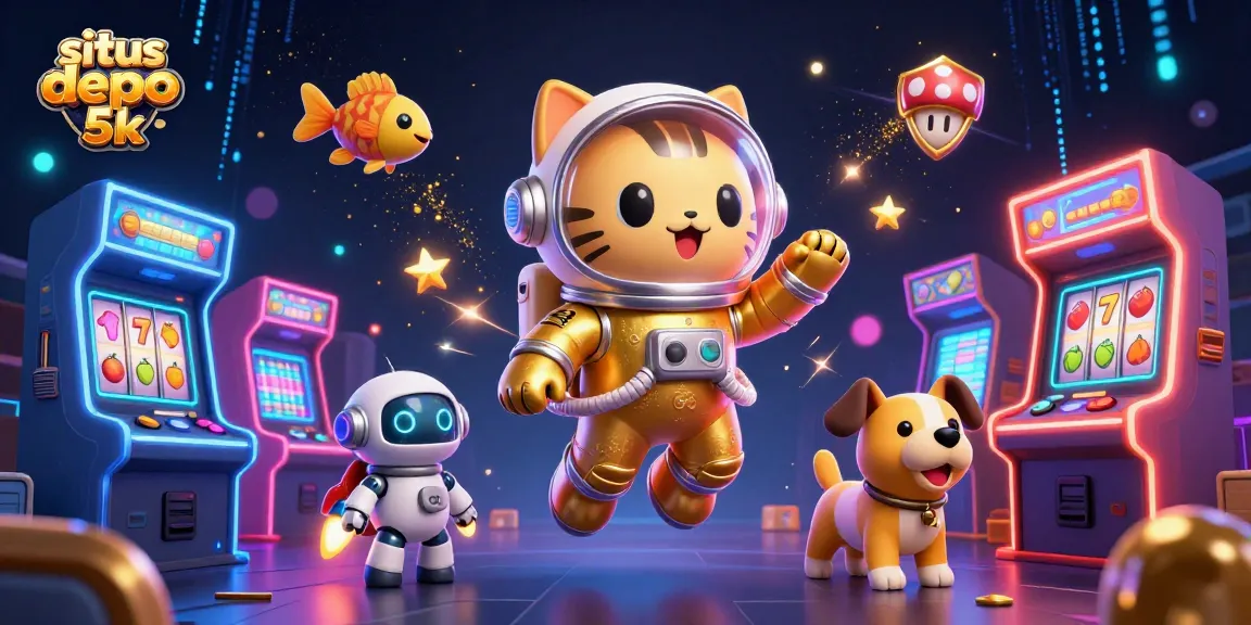 Experience the thrills of situs depo 5k with engaging 3D gaming visuals and dynamic characters.