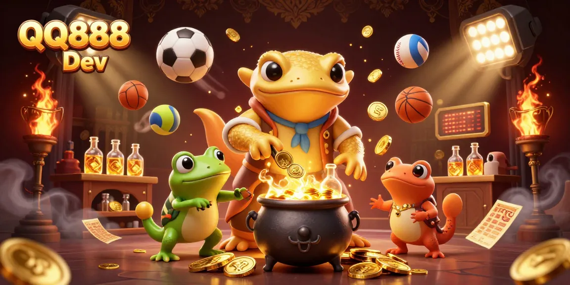 Engage with winning strategies and adventurous gameplay at QQ888 Dev, featured in a vibrant casino scene.