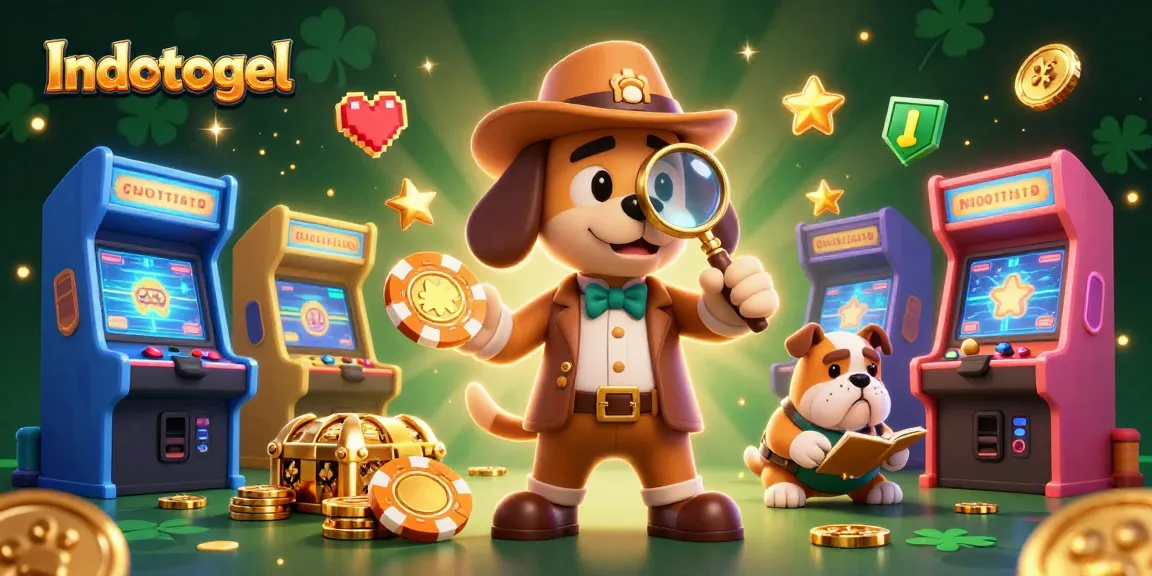 Spin to win at Indotogel with engaging 3D slot game characters and gold chip clues.