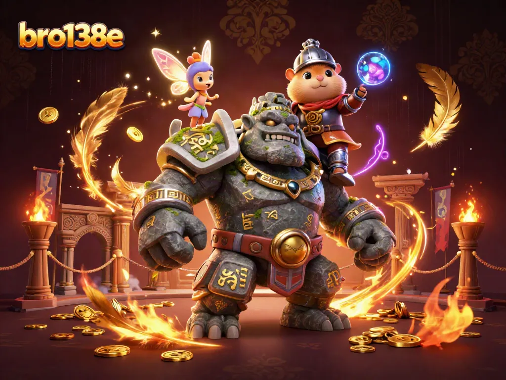Experience exciting gameplay with bro138e using our vibrant casino-themed illustration.