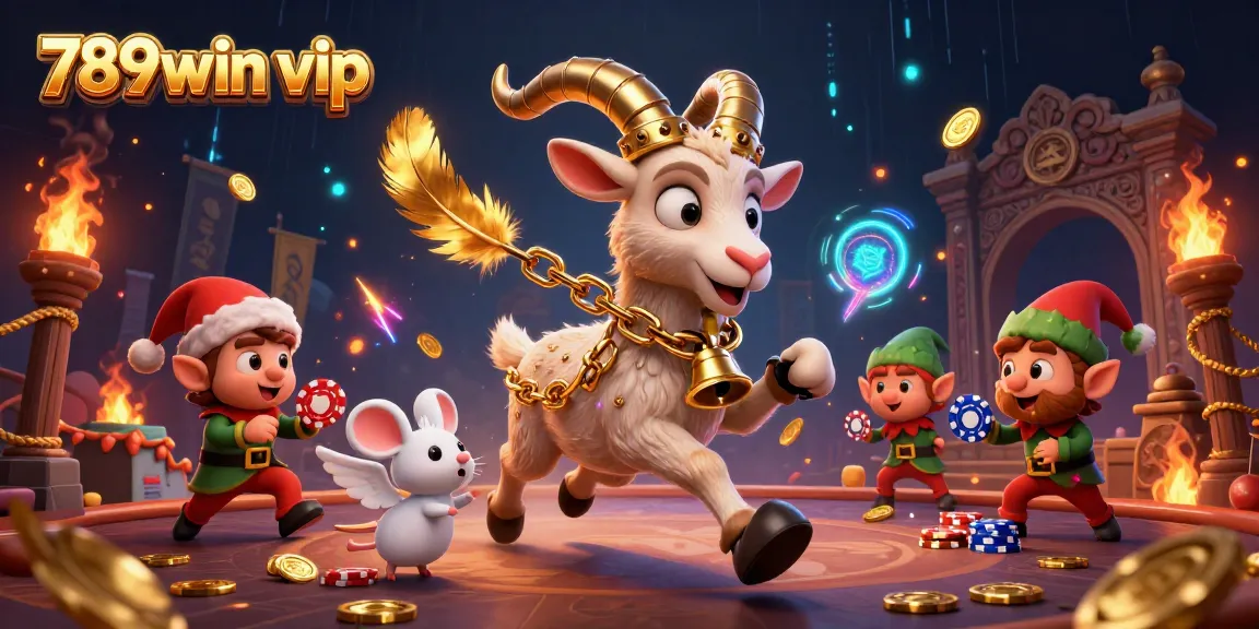 Experience the thrilling action of 789win vip with colorful characters stealing chips in a vibrant casino setting.