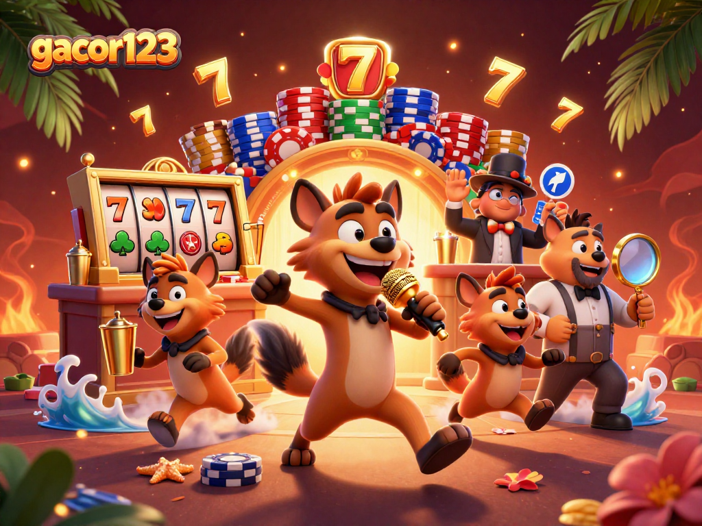 Engage with gacor123 and win big at the lively casino club featuring comedy and slots!