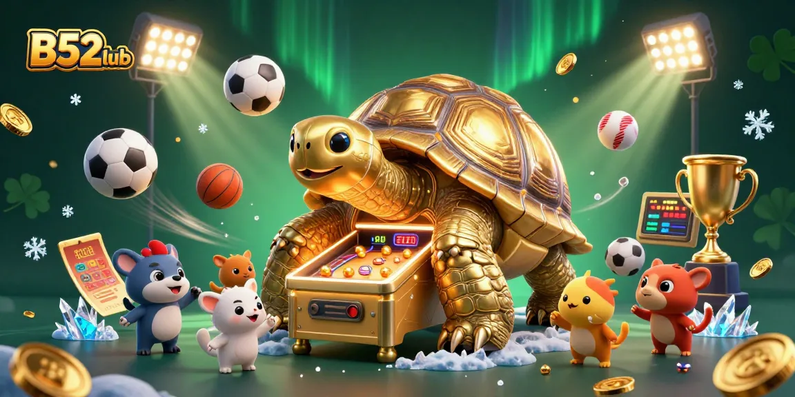 Experience the thrill of gaming with B52club's dynamic casino environment featuring exciting characters and action.