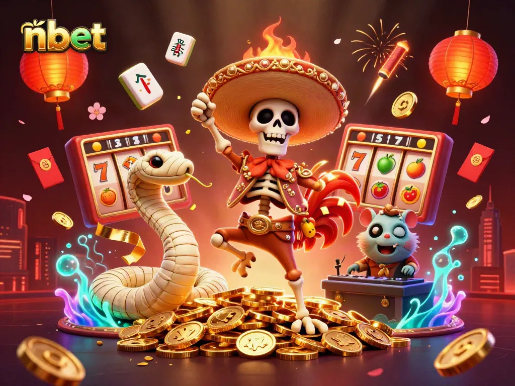 Win big with nbet's thrilling slots and games featuring lively characters and dynamic scenes.