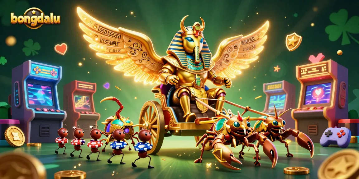 bongdalu captures the excitement of poker action with vibrant 3D gaming characters and elements.