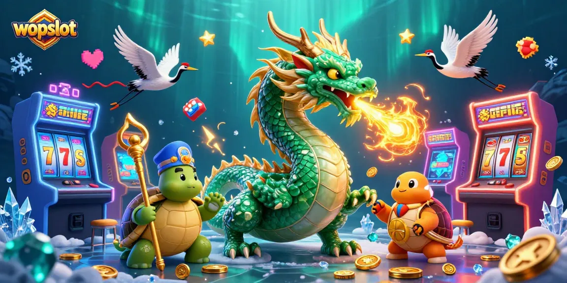Join the excitement with wopslot, where an emerald jade dragon ignites a world of Slots jackpots!
