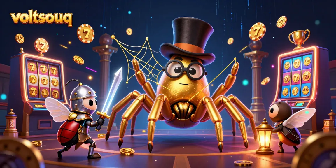 Engage with the thrilling world of voltsouq and vibrant casino games featuring golden tarantulas and beetle knights.