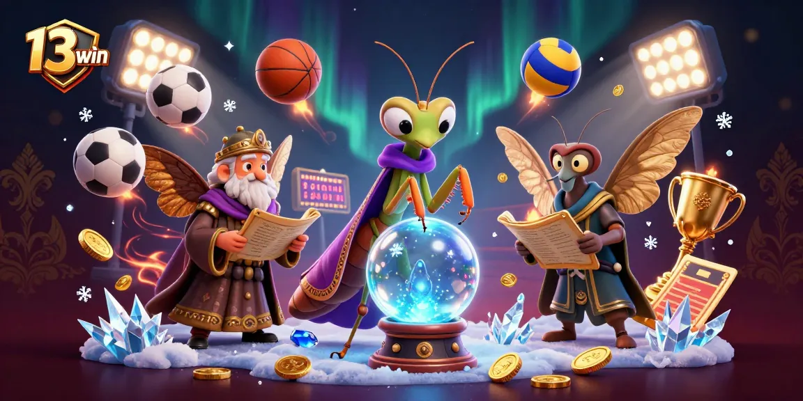 Engage in thrilling 13win sports betting action with dynamic elements and magical characters.