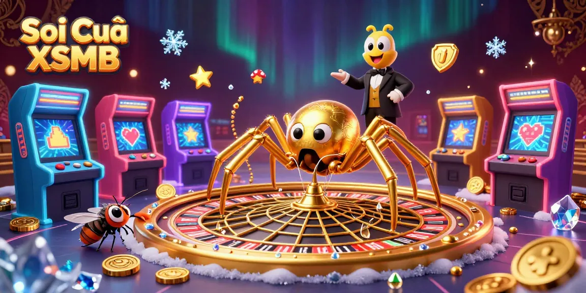 Engage in thrilling Soi Cầu XSMB moments with a vibrant casino-themed illustration.