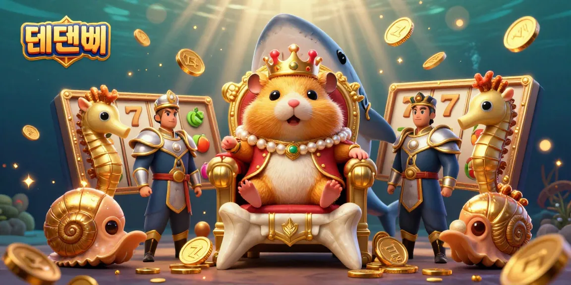 Experience winning strategies at 텐텐벳, where players enjoy thrilling gameplay with golden hamster king and dynamic slot reels.