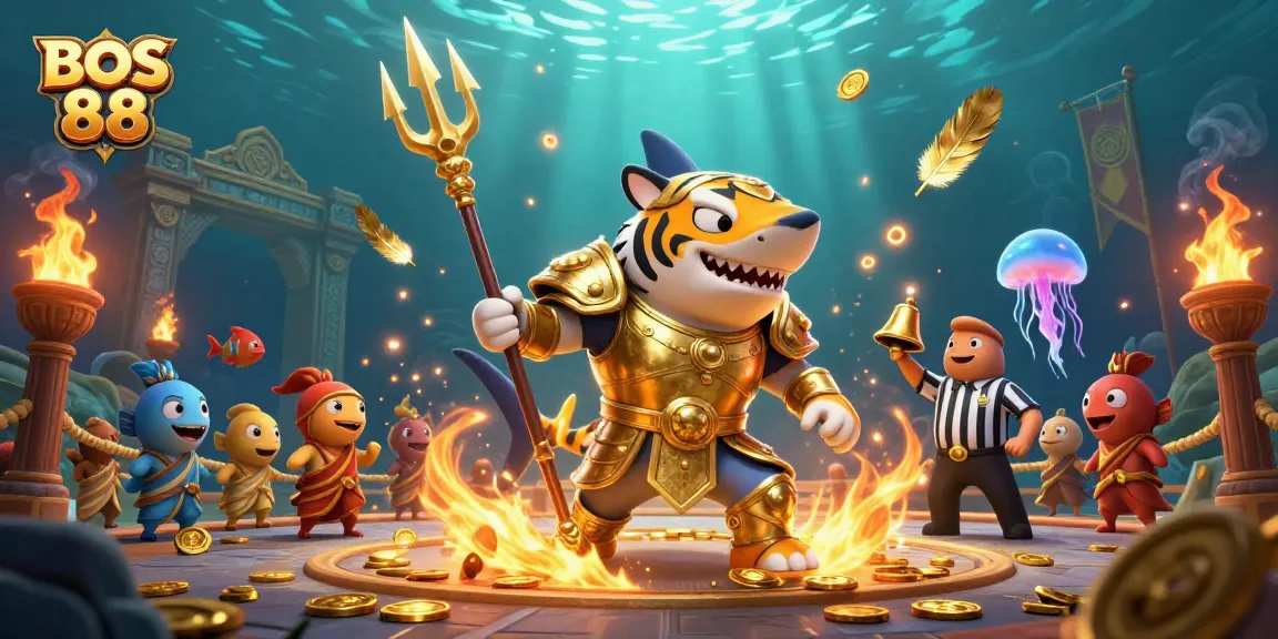 Bermain slot online seru di BOS 88 dengan suasana yang menyenangkan dan efek dramatis.