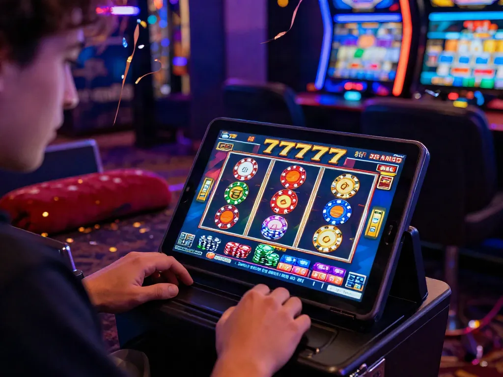 Exciting online gaming interface featuring slot777 gameplay with colorful visuals.