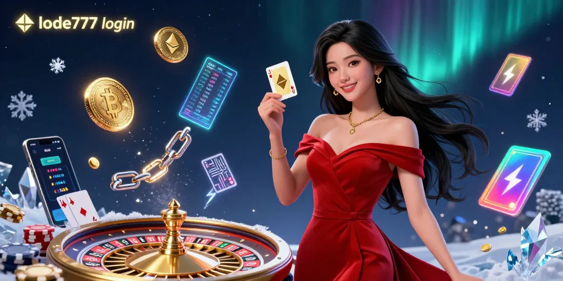 Join the lode777 login adventure with exciting casino games around a stunning roulette scene.