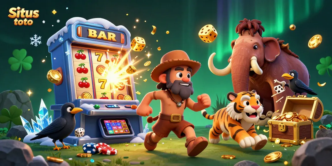 Engage in thrilling Sindus toto gambling with dynamic slot machines, colorful casino themes, jackpots, and lively characters.