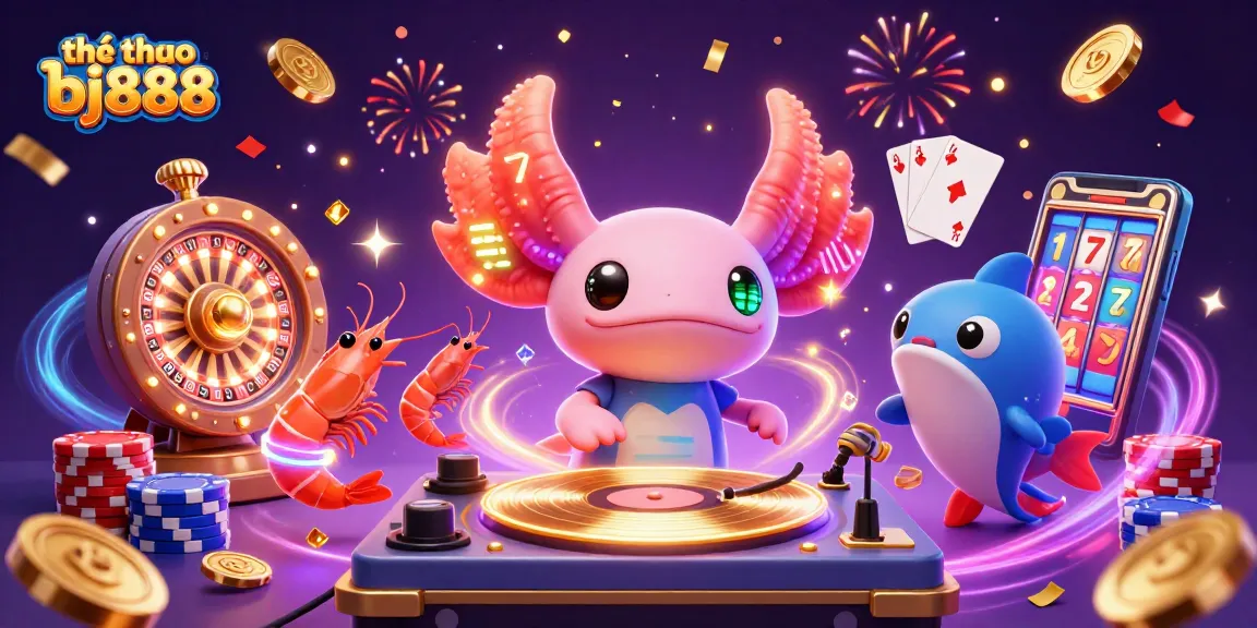 Experience thrilling gameplay at thể thao bj888 with vibrant casino features and colorful characters.