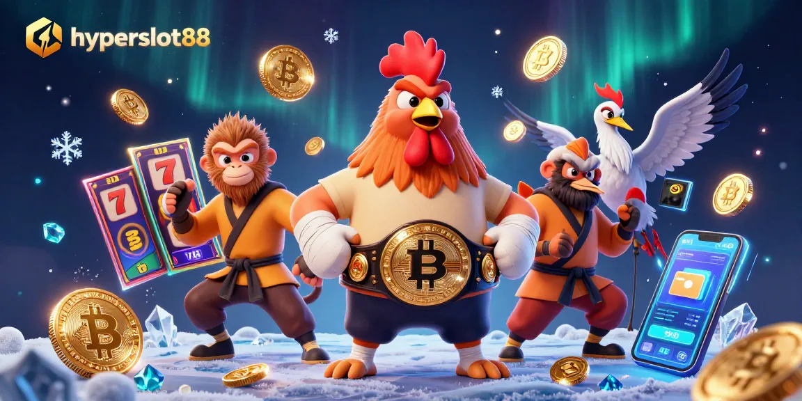 Play slots and win big with hyperslot88 in a vibrant 3D casino atmosphere!