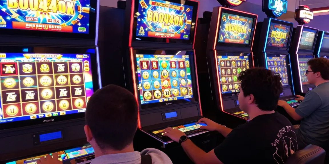 Online gaming excitement at ngamenjitu, showcasing players engaged in vibrant slots and lottery games.