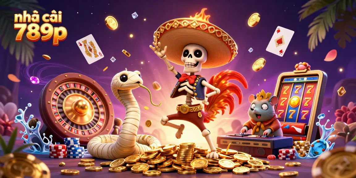 Experience thrilling gameplay at nhà cái 789p with dynamic casino action and colorful characters.