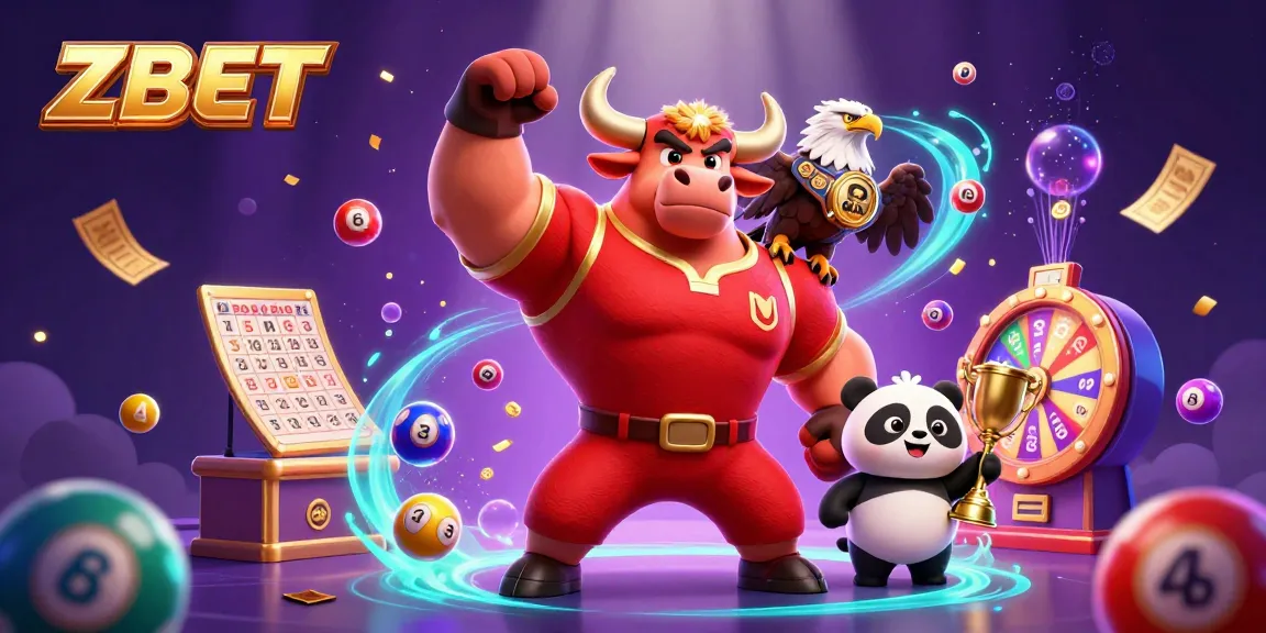 ZBET captures the excitement of winning with vibrant characters celebrating in a dynamic lottery scene.
