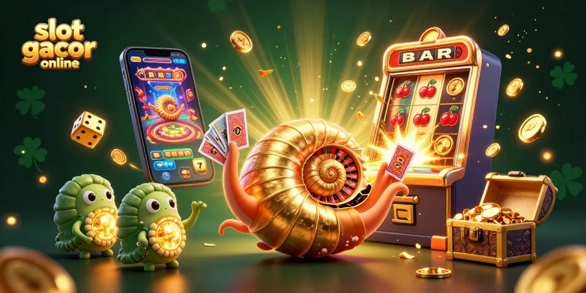 Menangkan jackpot di slot gacor online dengan tampilan mesin slot berkilauan dan karakter 3D yang menarik.